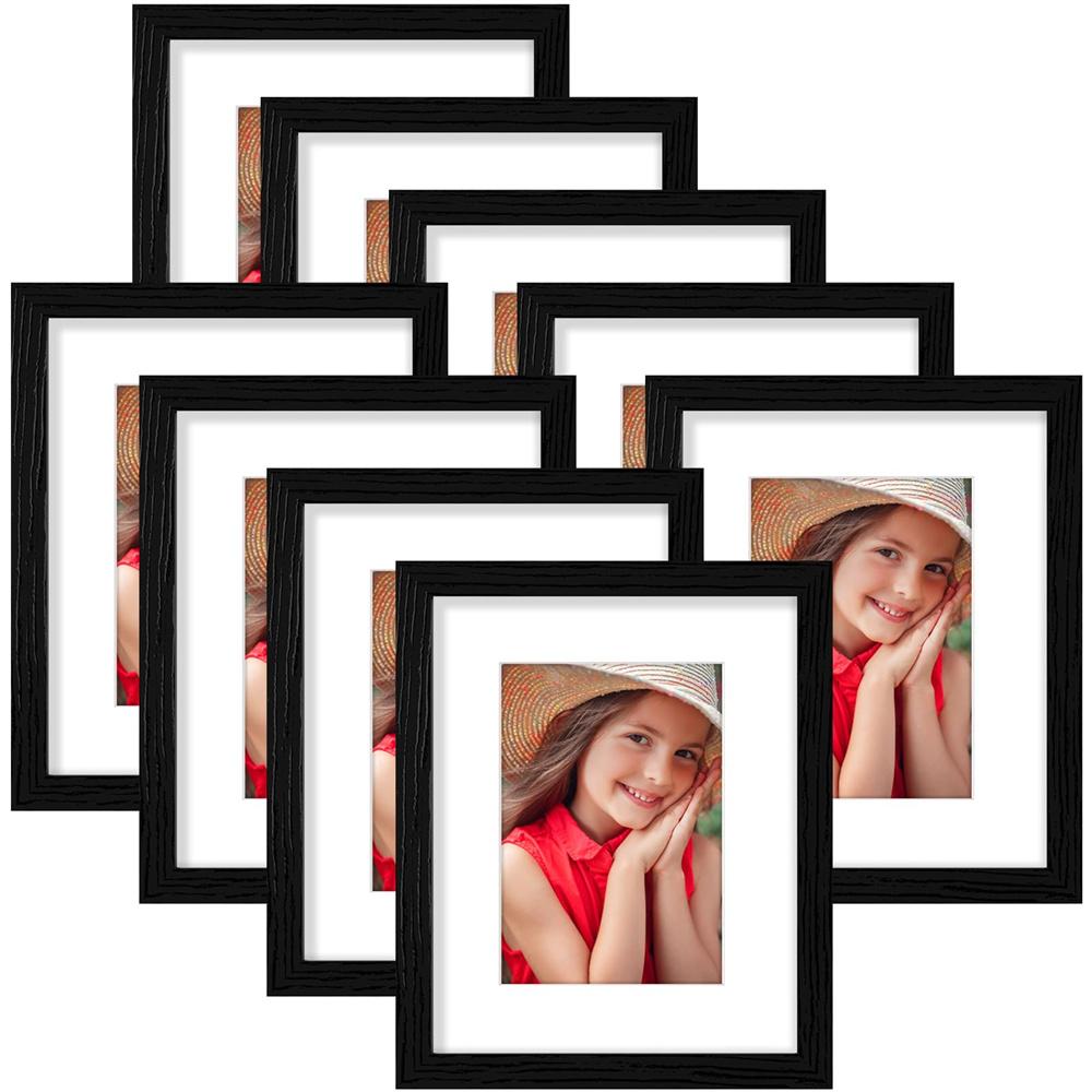 Olanly Picture Frames For Wall Set Display Pictures Collage Frame For Wall or Tabletop Perfect Home Decor Gifts Pictures Display