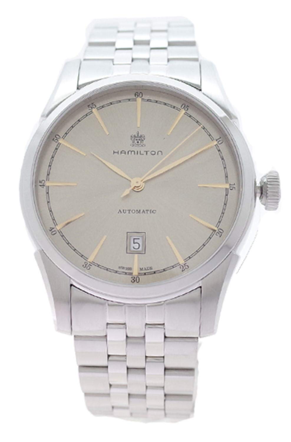 

Годинник HAMILTON Automatic American Classic Spirit of Liberty H42415102 Champagne Gold Silver [Hamilton] Чол. [арт.]