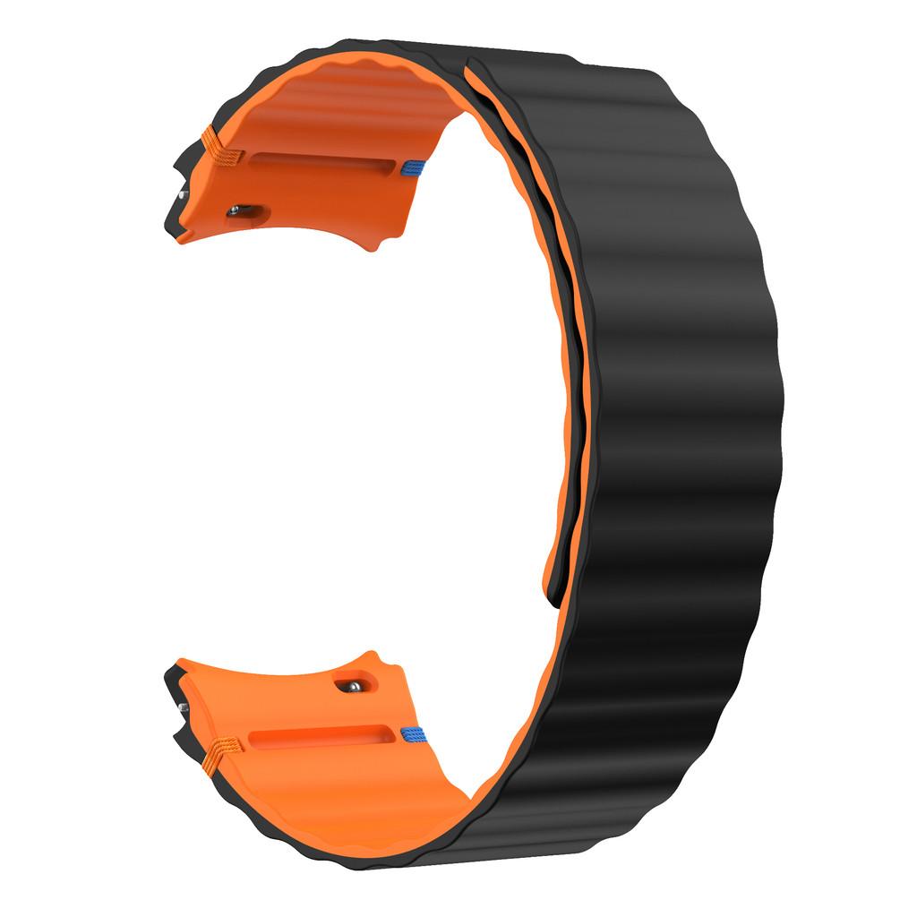 No Gaps Magnetic Silicone Strap Compatible for Samsung Galaxy Watch 7 6 5 4 FE 40mm 44mm Strap for Watch 6/4 classic 5 pro Sport