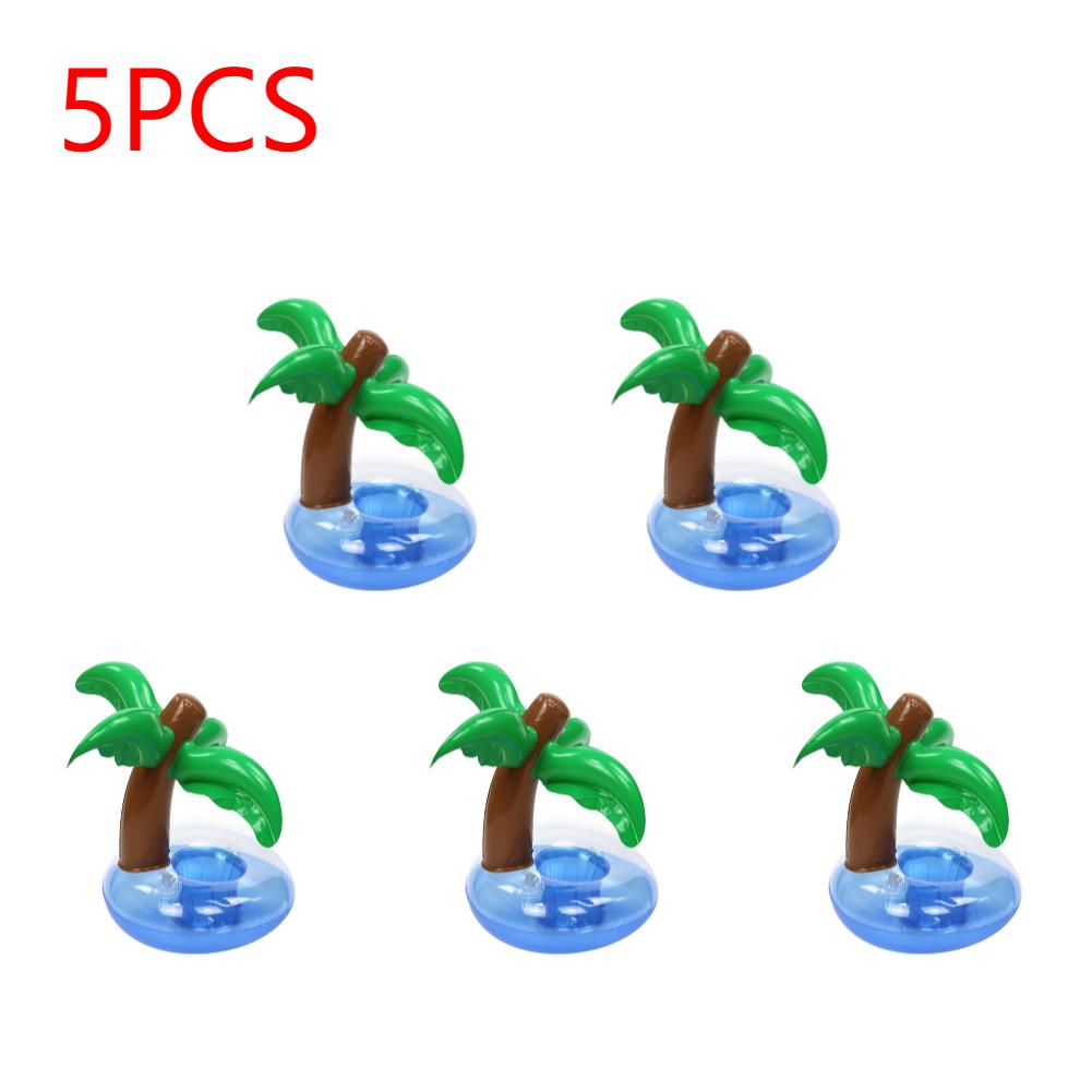 Floating Cup Inflatable Flamingo Unicorn Drinks Cup Holder Pool Float Bar Coasters Floatation Devices Pink Drink Holder