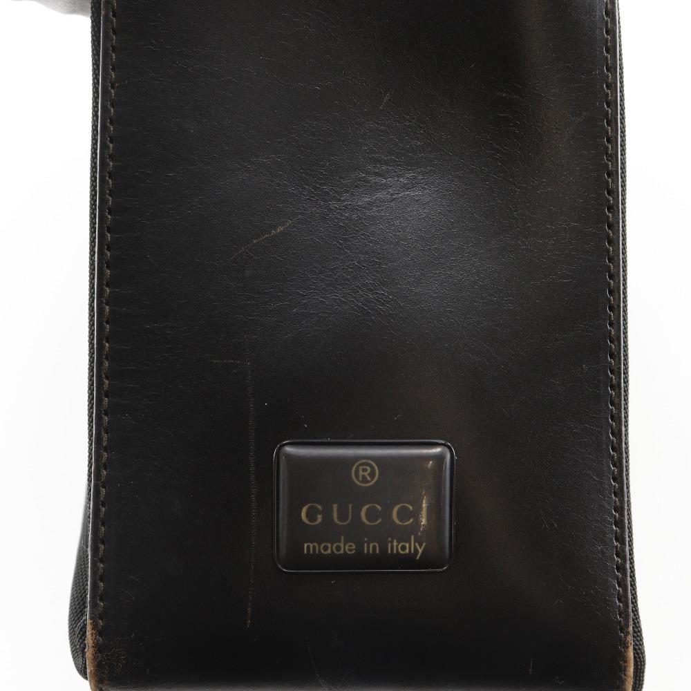 Gucci Umhängetasche 001.3766 schwarz Nylon Canvas Damen Gebraucht
