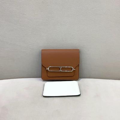 [Gebraucht] Roulis Slim Silberne Schnalle Schweinenase Clutch Hüfttasche Evercolor Kalbsleder Geldbörse - Ausgezeichnet #5J8MFD