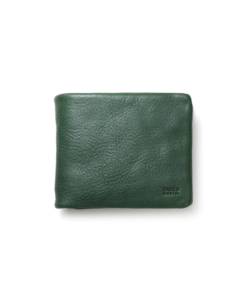 Takeo Kikuchi Sophia Accessories Bifold Wallet with Inner Bella, Green, No. 761603
