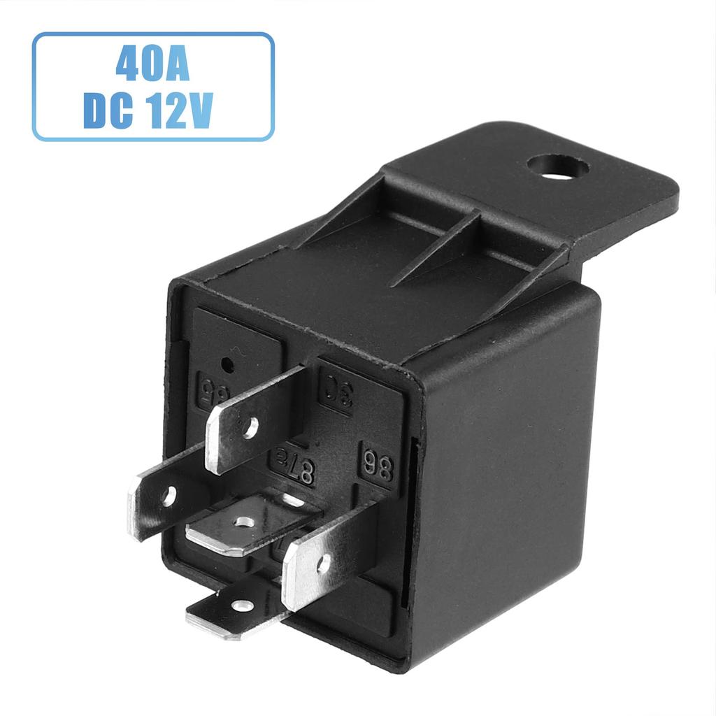 uxcell Car Relay SPST Model JD2912-1H-12VDC 40A 14VDC 5 Pin 40A Car Relay Switch x 2