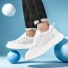 Man White Sneakers Height Increasing Men's Oxford Shoes Elevator Insoles Lift Plus Size 38-45