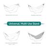Universal Double Hammock Stand Only - 550-Pound Capacity - Heavy-Duty Outdoor Hammock Stand for 9 to 14 Foot Hammocks - Black