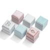 Velvet Vintage Ring & Earring Box with Lid - High-Grade Feel, Single/Double Ring Slots