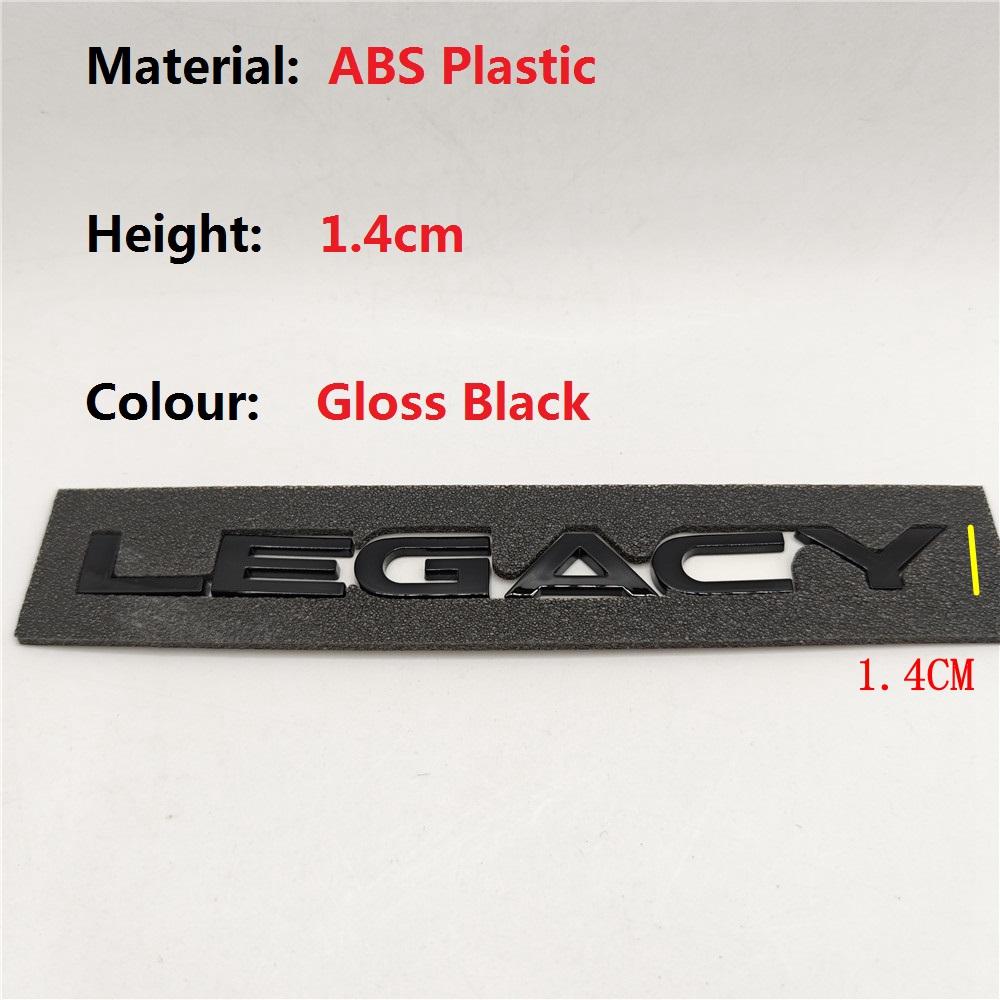 QGK2  Rear Trunk Decals Emblem Badge Car Letters Sticker Decal Styling for Subaru LEGACY