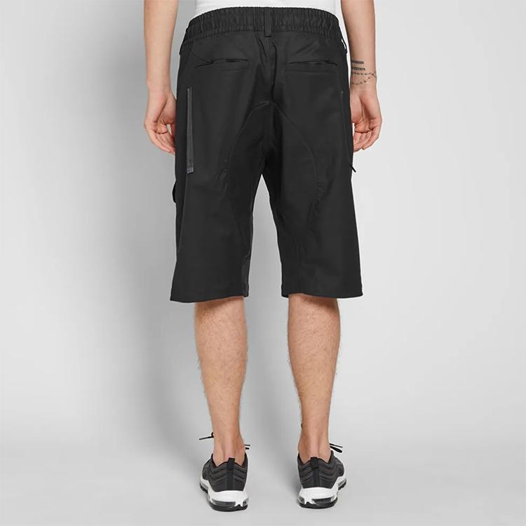 Nike Lab ACG Functional Buckle Pure Color Cargo Shorts Men Bottoms Black 923949-010