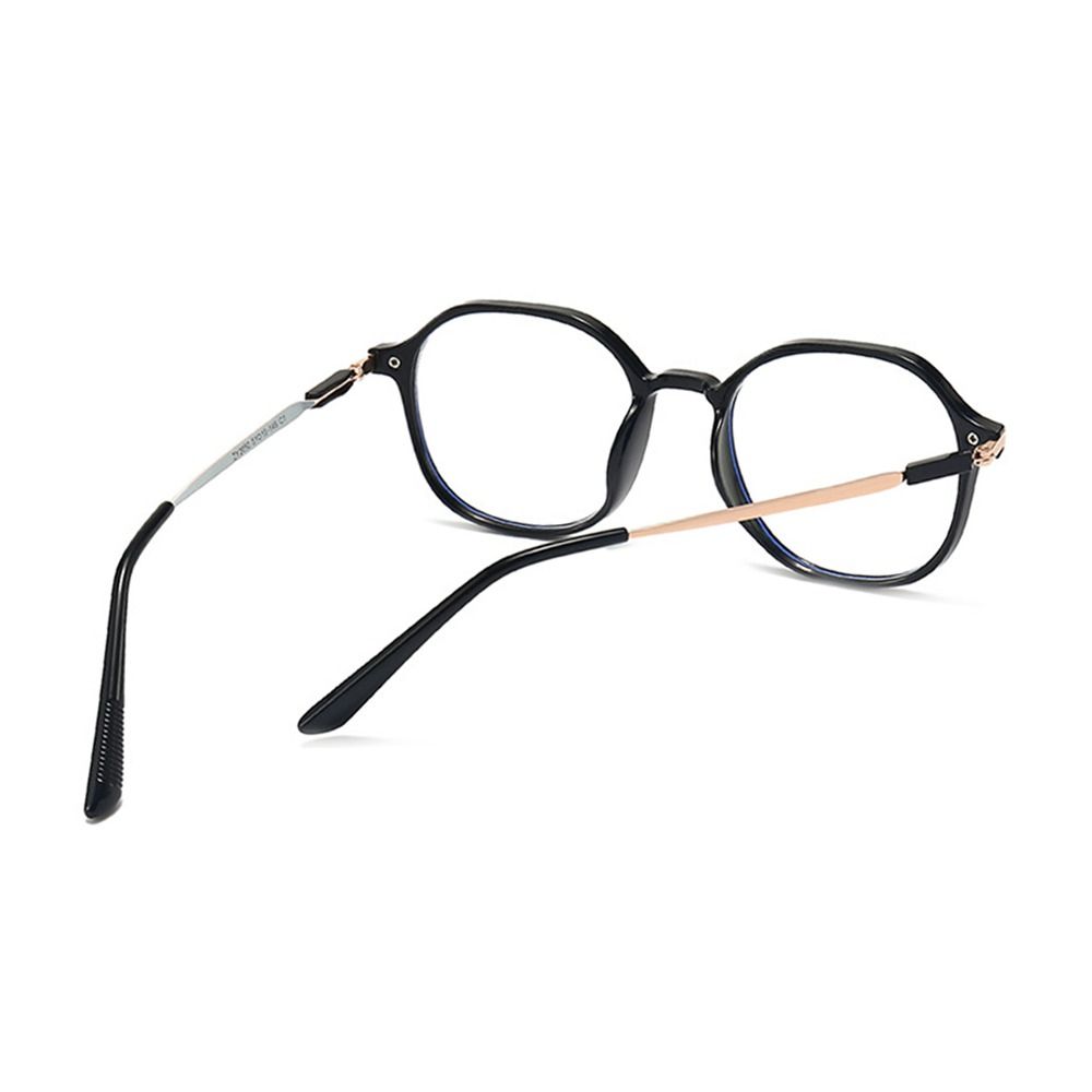 Blue Ray Blocking Anti-Blue Light Glasses Ultralight Eye Protection Square Eyeglasses Metal Optical Spectacle Eyeglass Office
