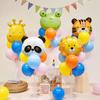Children's Day Cartoon Animal Balloon Decorations for Classroom or Kindergarten