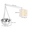 Sauna   Bowl, Stainless Steel Sauna   Bowl, Herb Bowl, Sauna Evaporator Bowl, Hanging Bowl, Essential Oil Cup,