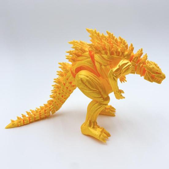 3D Tištěná Dinosaurí Ozdoba Artikulovaný Model Dinosaura Flexibilní Dinosaurí Fidget Hračka pro Úlevu od Stresu Dekorace na Stůl Domácí Kanceláře