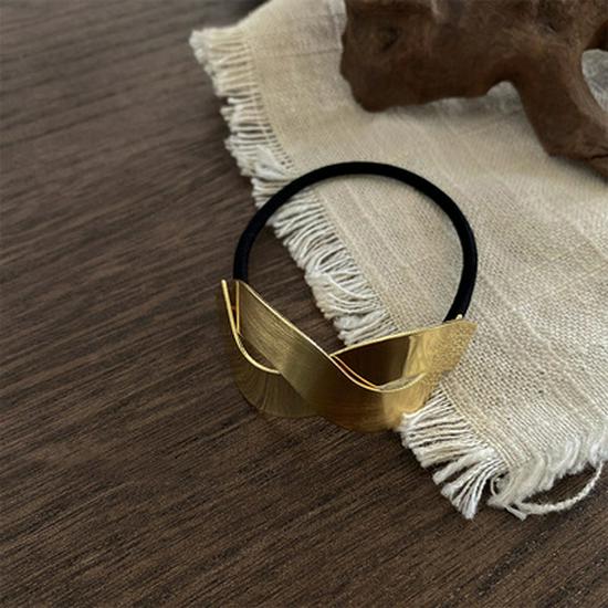 Elegant Metal Hair Clip: Stylish, Versatile Hairpin and Headdress with Simple, Trendy Design.