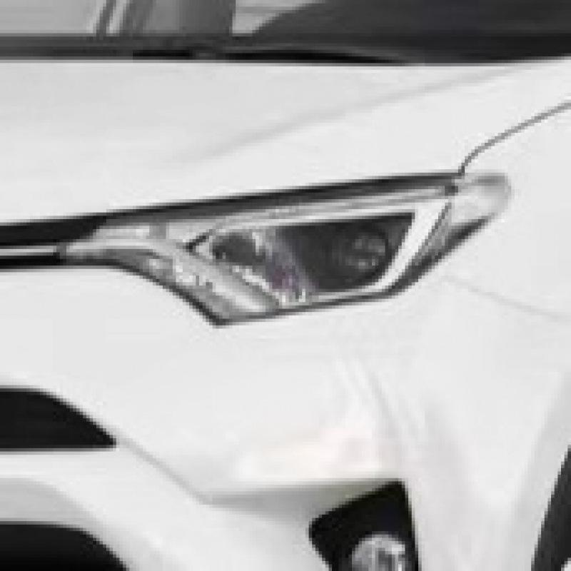 Toyota Corolla CROSS (21-26) Smoked Transparent Headlight Film - TPU