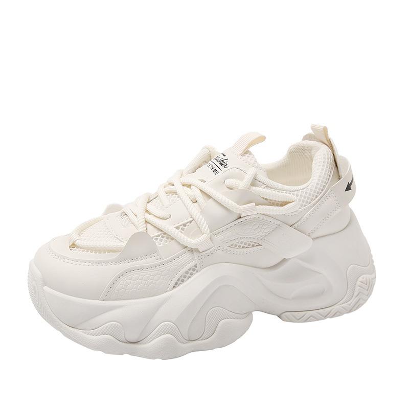 New Dad Shoes Women's Summer Student Sports Running Casual Shoes Platform Heightening Shoes 3-