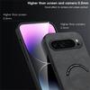 WANLONFENG YBP Series For Google Pixel 9 Pro Magnetic Case with Tempered Glass Film PU Leather+TPU Phone Cover Large Cutout