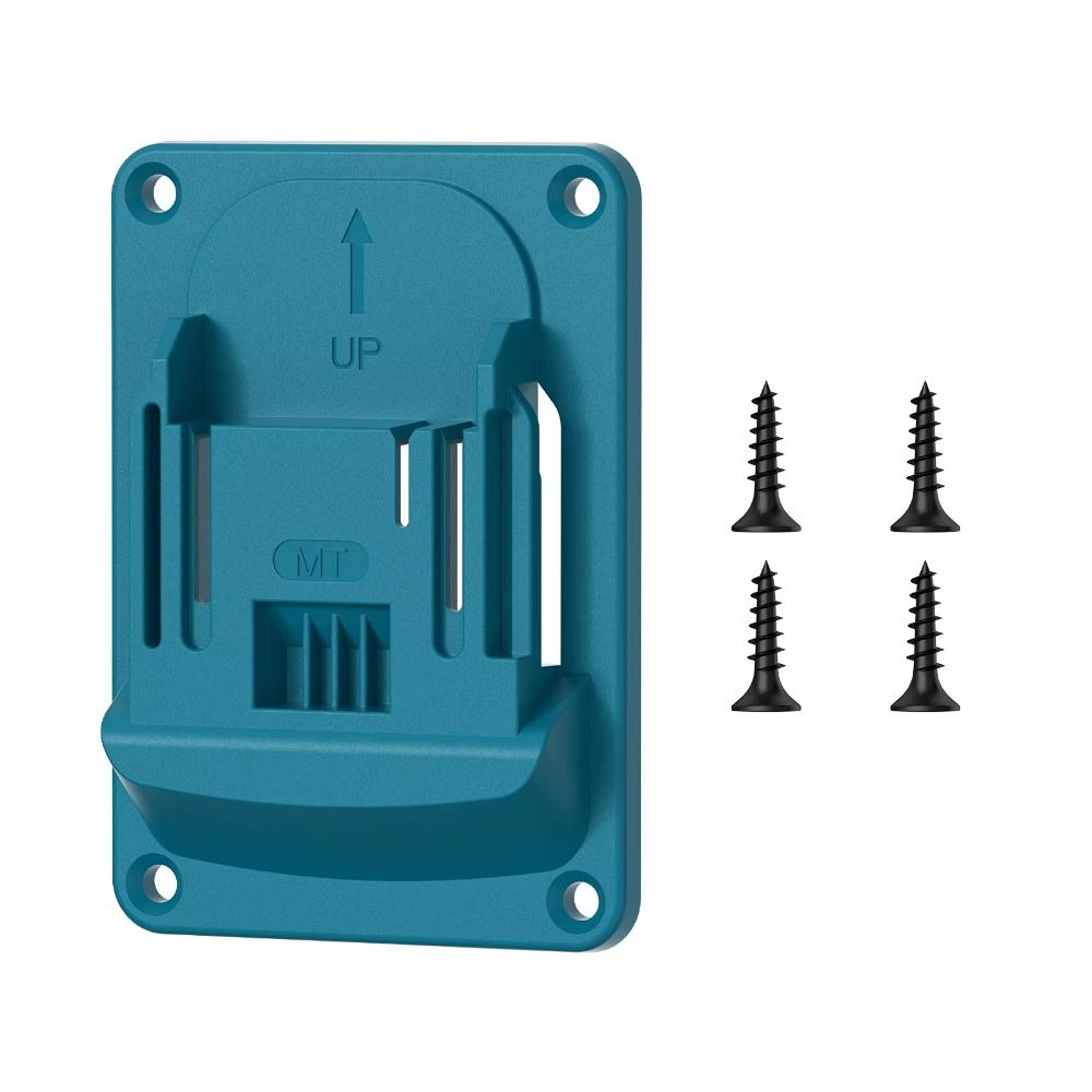 Uchwyt ścienny na baterie Uchwyt ścienny Podstawa baterii Odporny na zużycie Uchwyt na narzędzia elektryczne dla Makita 18V