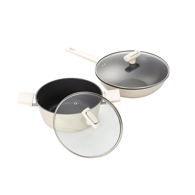Baizao Yueying Non-stick Fine Iron Cookware Set