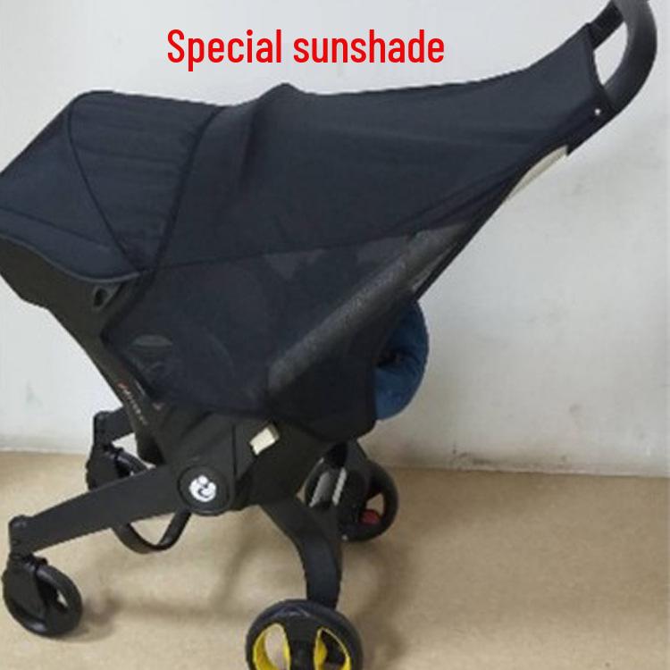 DOONA 4-in-1 Baby Carrier: Car Seat Cover, Rain Cover, Mosquito Net, Hanging Bag, Mummy Bag, Sunshade, Wheel Accessories.