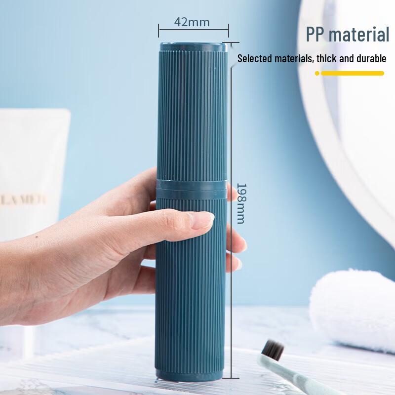 Portable Toothbrush Holder & Rinse Cup