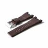 Correa de reloj de cuero genuino de 32*17 mm Para Diesel DZ4246 DZ1273 DZ1216 Correa grande cóncava para hombre resistente al agua y al sudor