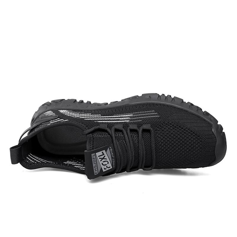 Men's Casual Shoes, Sports Shoes, Autumn Breathable Running Shoes, Fly-Woven Mesh Men's Shoes, Hollow Travel Shoes