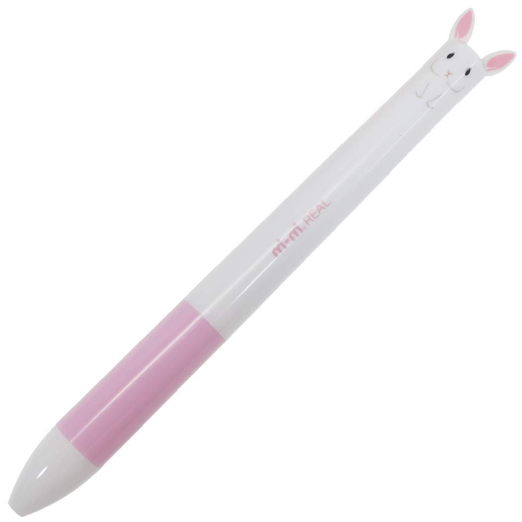 

Black red ballpoint pen mimi series ver2 Sakamoto stationery character goods mail order two-color [Rabbit] pen/REAL