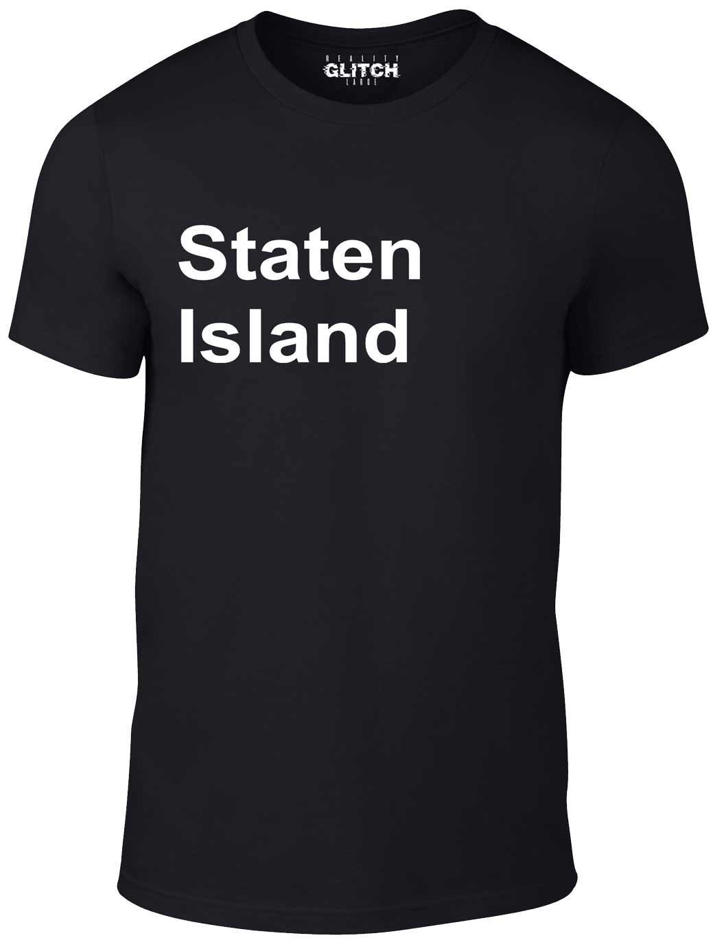 Staten Island T-Shirt Mens Womens Tees Top - Funny T Shirt Mens Womens Tees Top impractical Jo sal jokers Q murr New York S