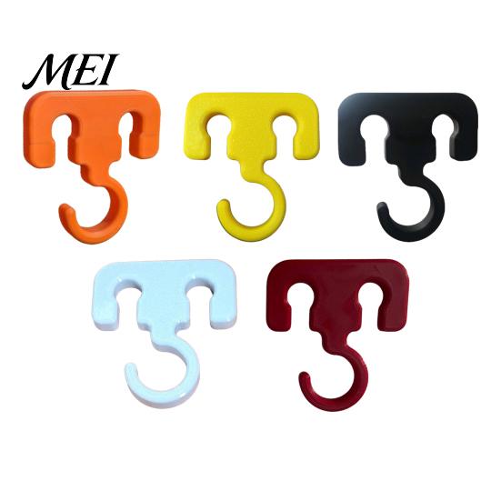 Quick Install Rope Hanger Tent Hook, Multifunction Outdoor Camping Secure Fit Storage Hook Durable Hiking Accessories, for Ropes Clotheslines Canopy
