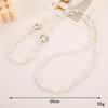 Yi Lian Acrylic Beaded Phone Chain: Pearl Crossbody Strap Charm for Women