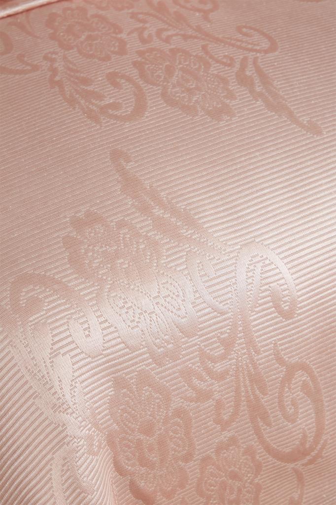 Dowry World Tulip Double Bedspread - Powder