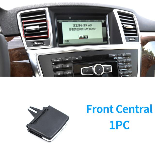 Car A/C Air Conditioner Vent Outlet Grille Slide Clip Repair Cover For Mercedes Benz W166 GL ML GLE GLS