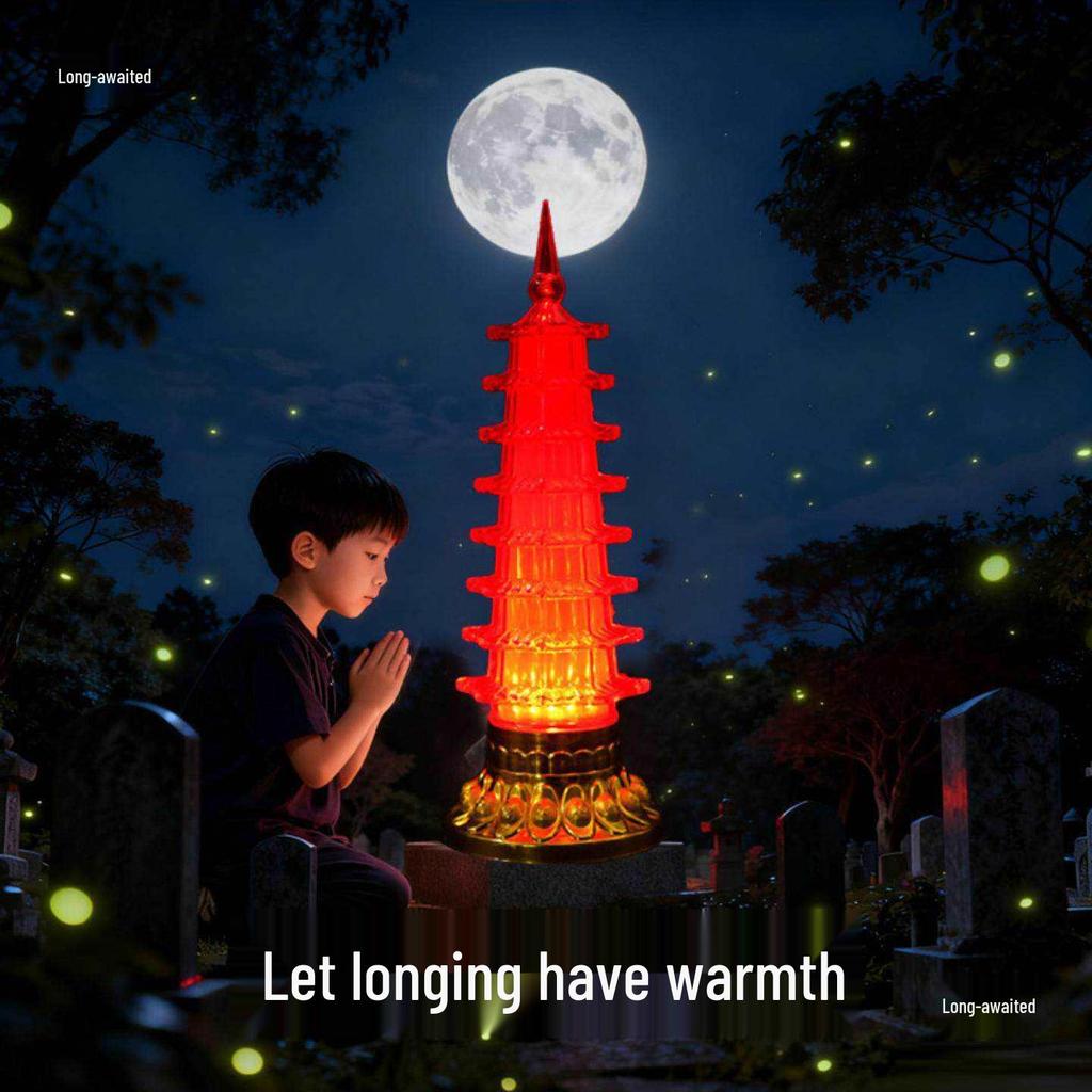 Electronic Lanterns & Candle Lamps for Lunar New Year: Ancestral Offerings & Buddha Lamps