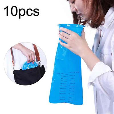 5/10 Τεμ. 1000ml Σακούλα Εμετού Μίας Χρήσης Ταξιδιού Αυτοκινήτου Αεροπλάνου Ναυτία Κινητοπάθειας Σακούλες Εμετού Καθαρισμού Έκτακτης Ανάγκης