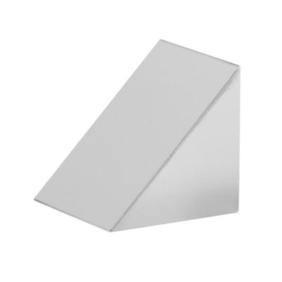 Prismă triunghiulară K9 Prismă triunghiulară din sticlă optică pentru instrument de predare Gift20x20x20mm