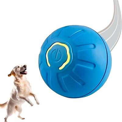 Bola Quicante para Cães - Brinquedo Interativo Divertido, Recarregável por USB, Design Durável, Resistente à Água para Todos os Ambientes de Brincadeira