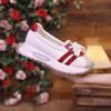 Sneakers women's summer breathable thick-soled dad white shoes