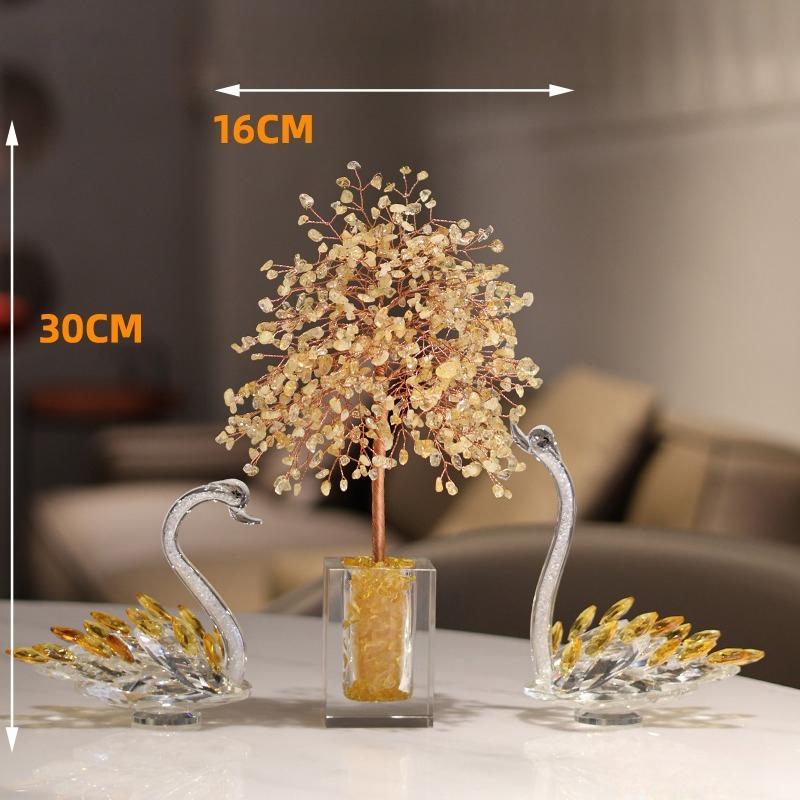 Amethyst Crystal Tree Crystals Healing Stones Reiki Natural Crystal Base Copper Wire Tree Life Spiritual Meditation Energy Room Office Desk Decor Gift