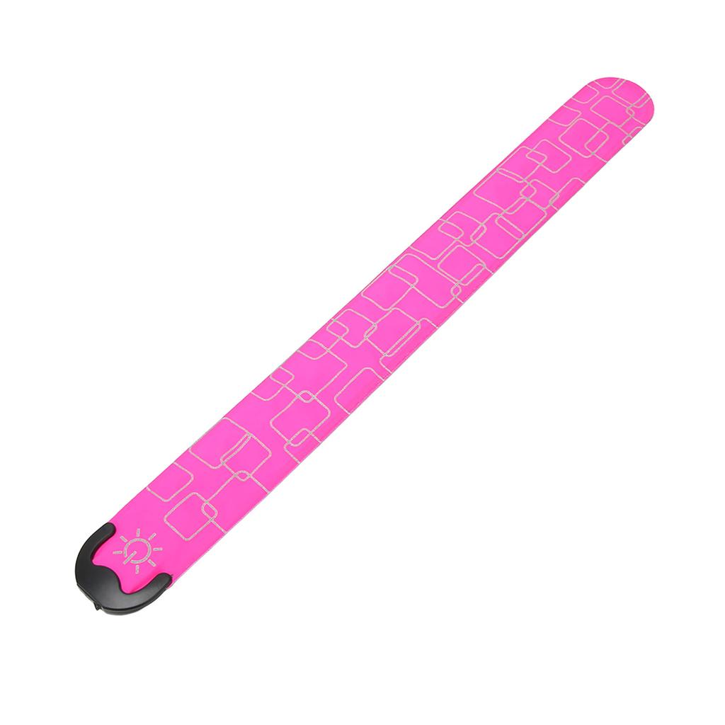 LED Safety Wristband Lights USB Charging 3 Level Adjustable Bracelets for Outdoor Night Running
