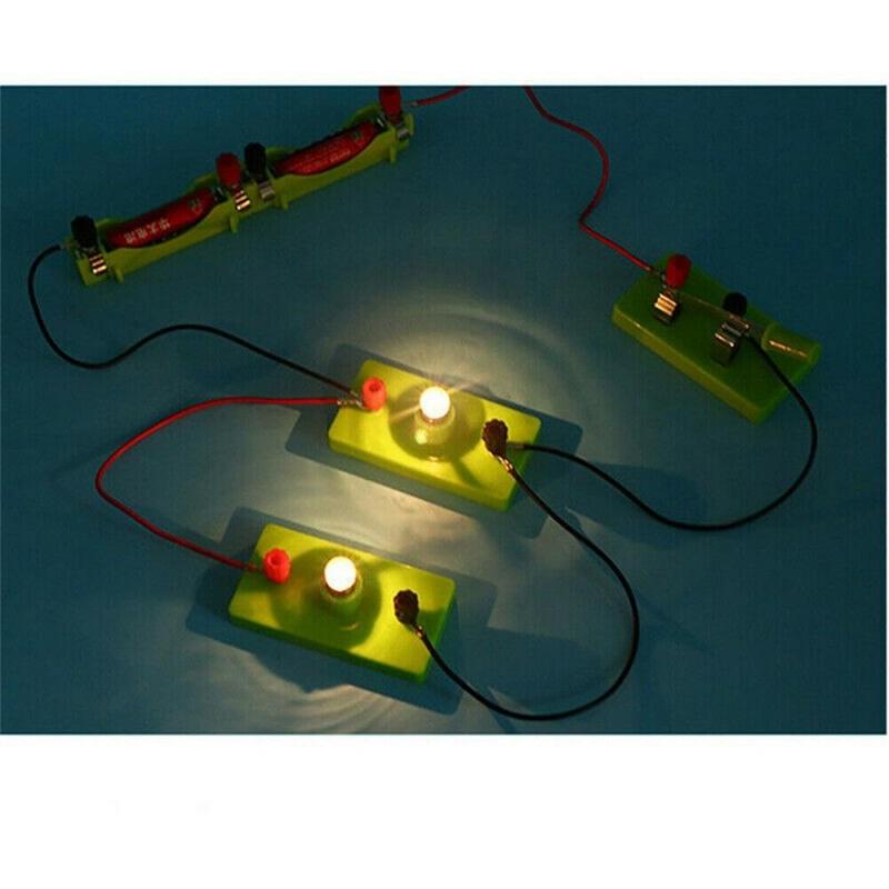 Hands-on Ability Basic Circuit Electric Circuit Experiment Electricity Learning Kit Montessori Learning Experiment Set toys