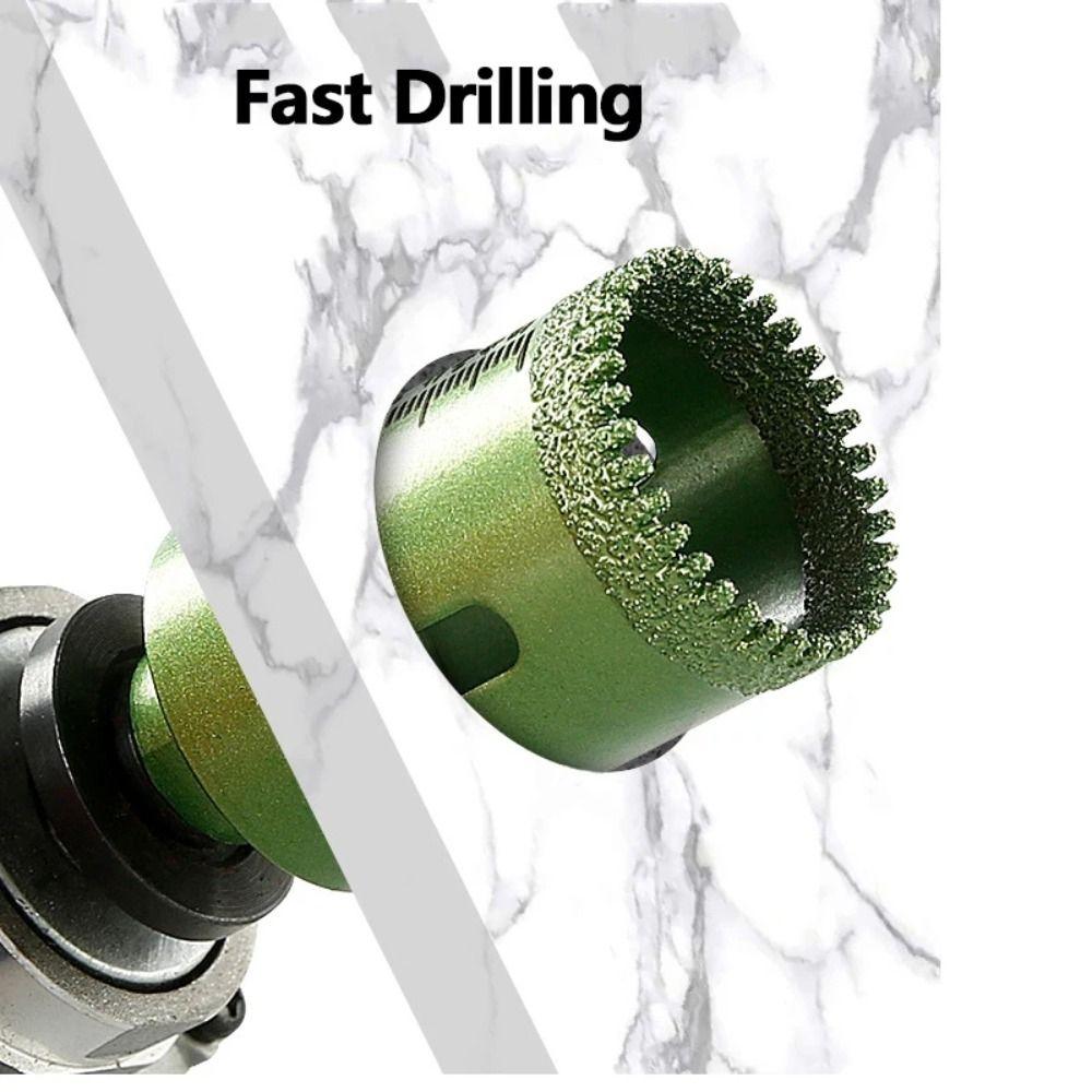 Sawtooth Diamond Hole Drill M10 High Quality Tile Drilling Drill Bit Durable Grinding Head Dry Drilling Hole Opener
