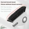 Groove Cleaning Brush Grout Cleaner Tool Grip Brush Hard Bristle Crevice Cleaning Brush for Sliding Door Track, Window Sill
