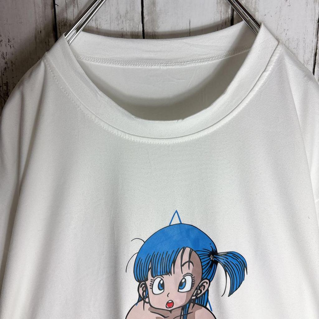 [USED] Dragon Ball Anime T-shirt Bulma Sexy Erotic Akira Toriyama XL Size