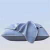 2 Pack Cooling Pillow Covers Ice Silk Fabric Washable Pillowcase 48x74cm Soft Breathable Design with Envelope Closure