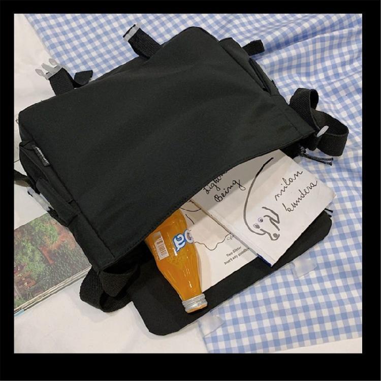 Japanese Shoulder Bag Nylon Book Bag Transparent Itabag Women Handbags JK Bag