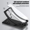 Armor Bumper Case for Samsung S24 Case S24 Plus Crystal Clear TPU PC Hybrid Shockproof Cover for Samsung Galaxy S4 Ultra Case