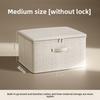 Clothing Storage Box For Bedroom Organizer Household Foldable Fabric Case