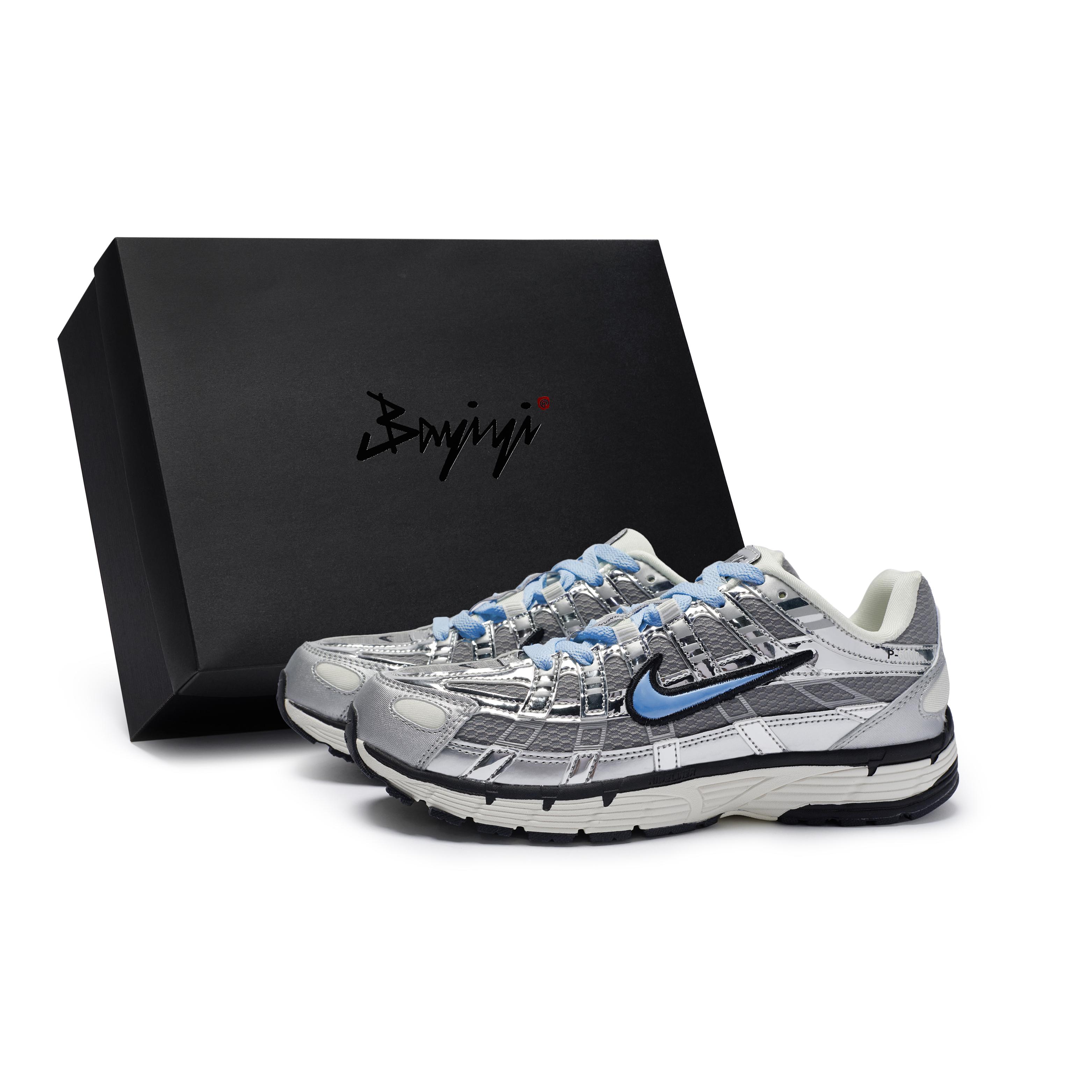 

Nike P 6000 Slip Resistant, Abrasion Resistant, Breathable Low top Casual Y2k Retro Running Shoes Unisex CN0149-001(Team80-S-BOX) 44