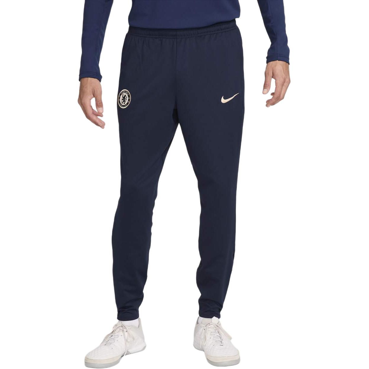 

New Nike Chelsea FCDri Fit Strike Soccer Bottom Men s Obsidian Color FN9421-451 L